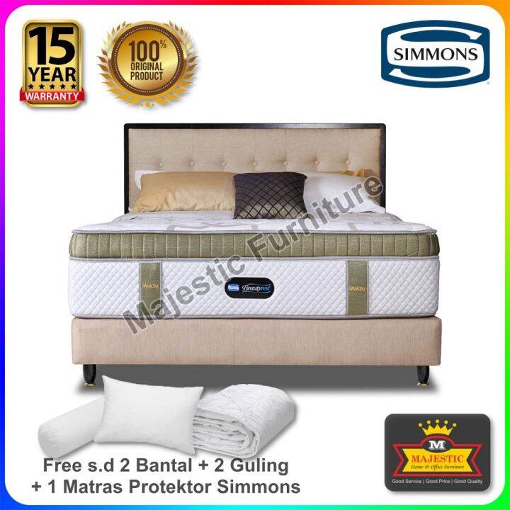 Set Spring Bed Simmons Eminence Copenhagen Jogja Lazada Indonesia