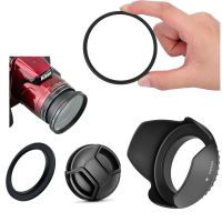 UV Filter &amp; Lens hood Cap Cleaning pen Air Blower Adapter ring for Nikon Coolpix B700 B600 P610 P600 P530 P520 P510 Camera