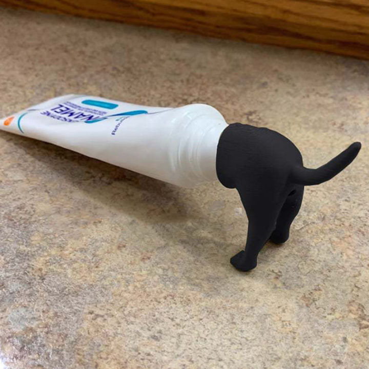 bali-ที่บีบยาสีฟันสำหรับก้นสุนัขแบบใช้บีบด้านบนยาสีฟันของขวัญสำหรับคนรักสุนัข
