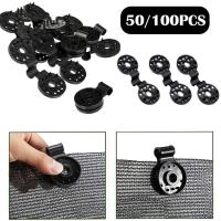 50/100PCS Sunshade Net Clip Greenhouse Shade Cloth Outdoor Net Clips Grommet Shading Tools Fence Garden Installation L1L5