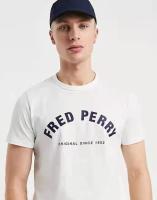 ❄เสื้อยืดแขนสั้นผู้ชายลาย PERRY FRED PERRY 2022ฤดูร้อนพิมพ์ตัวอักษรใหม่ FP Cotton เสื้อ