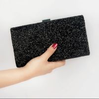 【CW】 Rhinestone Clutch Luxury Gillter Evening Purse Female Day Wallet Wedding