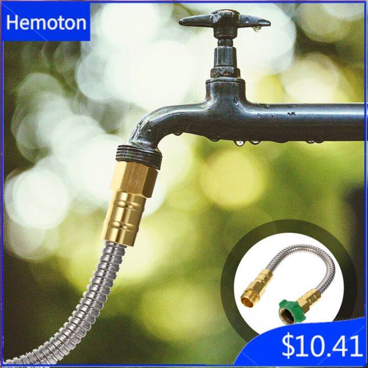 Hemoton Water Pipe Extender Heavy Duty Garden Hose Short Drain