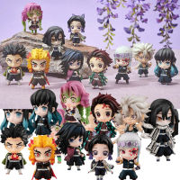 ฟิกเกอร์ ดาบพิฆาตอสูร Set Tanjirou &amp; 9 Hashira (the nine strongest) Giyu Kyojuro Shinobu Kocho Rengoku Kyojuro Kimetsu no Yaiba 5-6cm Figure Kinoe Slayers Demon Slayer Kamado Tanjirou Giyu Tomioka Kyojuro Rengoku