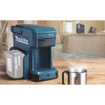 Makita CM501DZAR Portable Rechargeable Coffee Maker - Red/Blue for