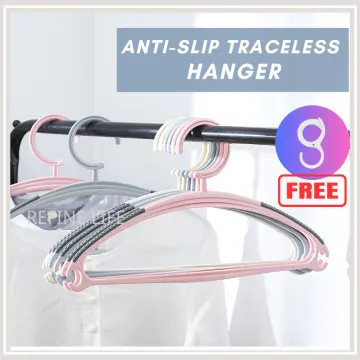 5pcs Children Hanger Baby Clothes Traceless Non-slip Aluminum