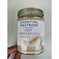 ? ? Waitrose Essential Hot  Horseradise sauce ซอส  ฮอร์ราดิช เวทโทรส 285 กรัม ราคาถูกใจ