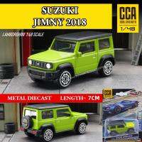 SUZUKI JIMNY 2018โมเดลรถขนาดเล็กขนาด1/64ของขวัญของสะสมดายคาสยานพาหนะศิลปะโลหะแบบจำลองขนาดเล็กสำหรับเพื่อนเด็กผู้ชาย