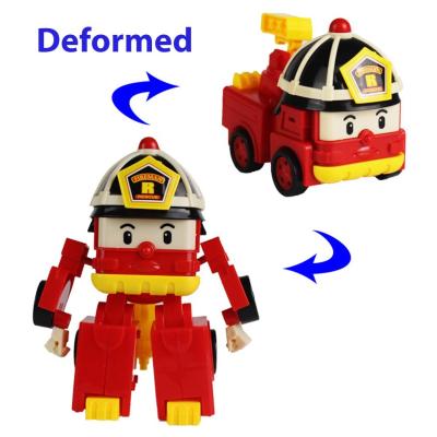 Upgrade Q Version Manual Deformation Robot Simulate Car Shape Toy for Kids