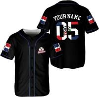 2023 new arrive- XZX180305  Personalized Dominican Baseball Jersey, team name republic de Canada B