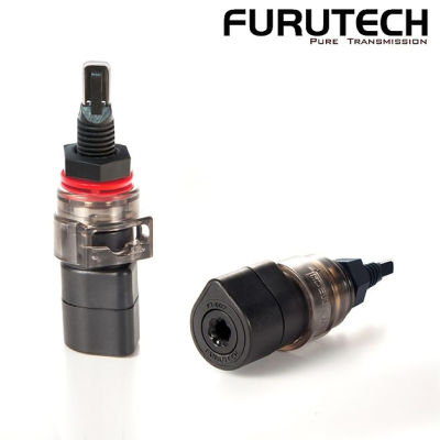 FURUTECH FT-867(R) Rhodium binding posts (2pcs/set) ของแท้จากศูนย์ไทย / ร้าน All Cable