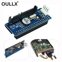 OULLX SATA IDE Adapter 40 Pin IDE to SATA Connector 3.5 HDD IDE/PATA Hard Disk Adapter Converter With 7Pin-SATA Data Cable Cables Converters