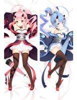 【♘COD Free Cas♘】 wengouhe Azur Lane Dakimakura หมอนข้างกรณีสาวเซ็กซี่3d ผ้าปูที่นอนปลอกหมอน