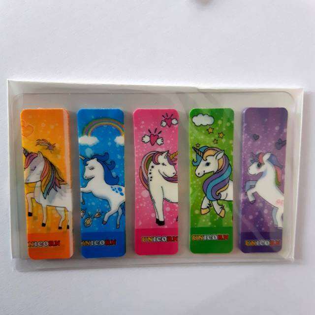 Stick Note/ Pembatas Buku Karakter Fancy Plastik Lucu | Lazada Indonesia