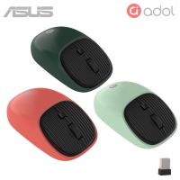 Asus Adol Ms006 2.4G เมาส์บลูทูธไร้สาย แบบชาร์จไฟ 3 Dpi กันลื่น สําหรับคอมพิวเตอร์ แล็ปท็อป