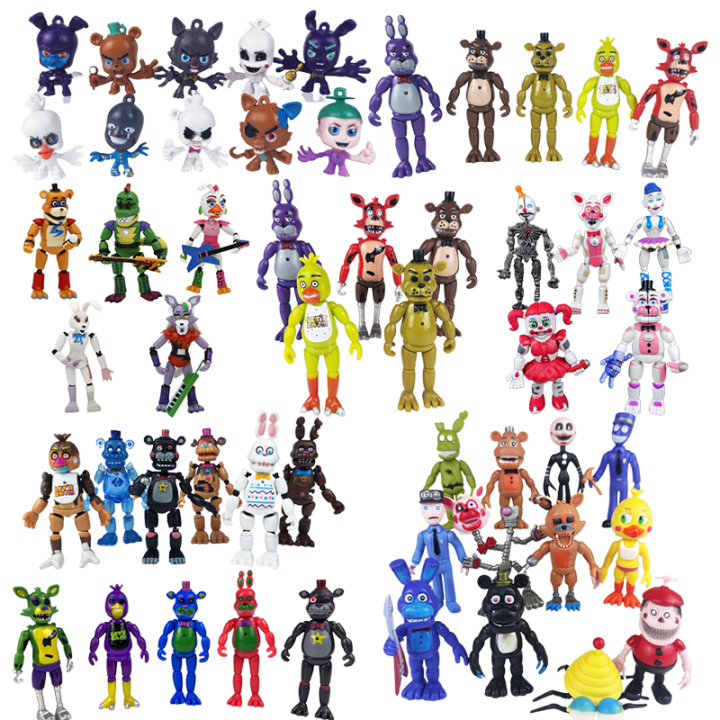 figure-set-action-fnaf-security-breach-five-nights-at-freddys-figure-action-toy