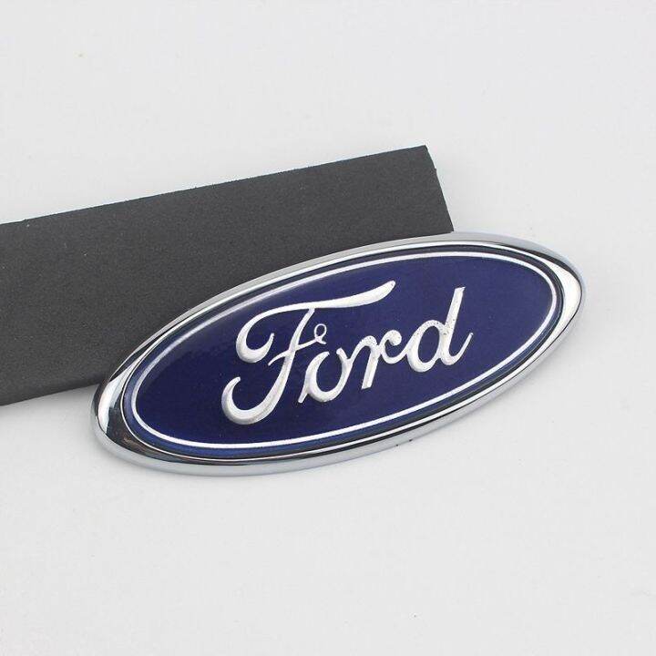 STEMMA LOGO PER FORD Cm 11.5x4.5 Emblema Fregio Badge Anteriore E/o - Foto 5