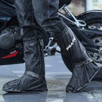 1 Pair Motorcycle Rain Boot Shoes Covers Waterproof Motorcycle Footwear Protector Footwear Unisex For Motorbike Bicycle