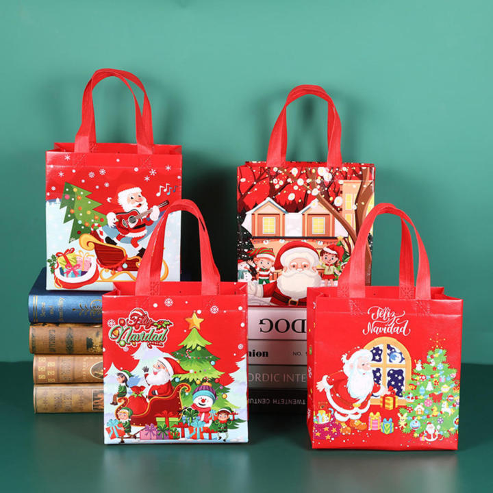 Holiday themed outlet tote bags