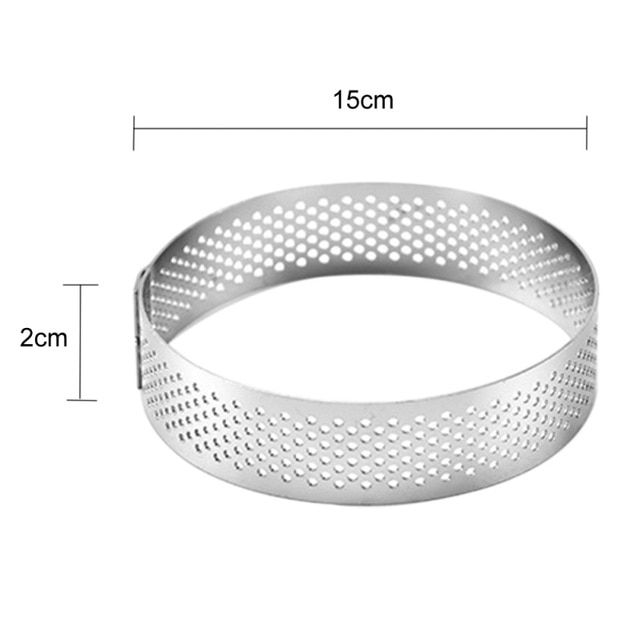 hot-on-sale-congbiwu03033736-แหวนเค้กสแตนเลสระบายอากาศได้6-10ซม-วงแหวนสำหรับทำมูสเค้กแบบกลมรูพรุนระบายอากาศได้ไม่ติดเครื่องมือทำเค้ก