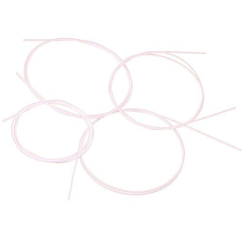 4pcs-white-nylon-ukulele-string-set