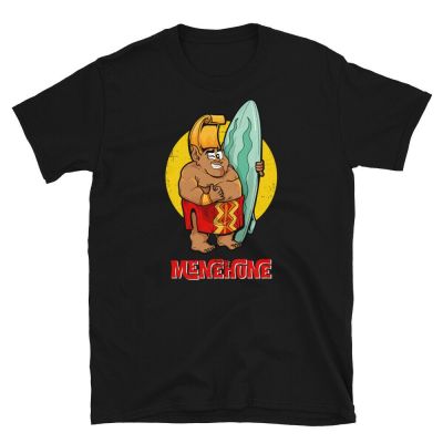 เสื้อยืดพิมพ์ลาย Menehune Hawaii Island Mythology Dwarf สไตล์ย้อนยุคสําหรับผู้ชาย  XPYP