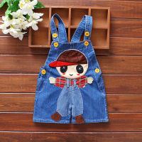 IENENS Summer 1PC Kids Baby Boys Jumper Clothes Clothing Short Pants Dungarees Toddler Bottoms Infant Denim Shorts Jeans Overalls Newborn Trousers 1 2 3 Years