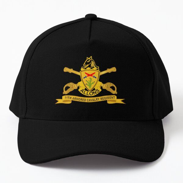 army-11th-armored-cavalry-regiment-w-baseball-cap-hat-czapka-printed-fish-sun-casquette-hip-hop-spring-boys-solid-color-sport
