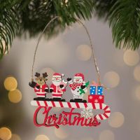 【YF】▩﹍✵  Ornament Decoration Hanging Pendant Ornaments Wood Xmas