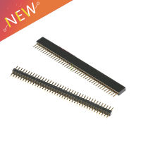 10Pcs 5คู่40 Pin 1X40เดี่ยวแถวชายและหญิง1.27 Breakable Pin Header PCB JST Connector Strip สำหรับ Arduino สีดำ