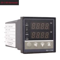 Digital Pid Thermostat Temperature Controller Rex-c100ดิจิตอล40a Ssr Relay K Thermocouple