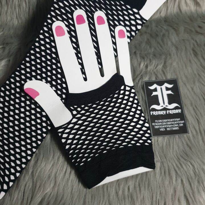 ON HAND Arm Gloves Gothic Lolita Harajuku Punk Grunge Egirl