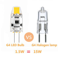 10ชิ้น G4หลอดไฟมินิ G4หลอดไฟ LED หรี่แสงได้12VDC ซัง LED 3000พัน4000พัน6000พัน360มุมยิงแสงแทนที่15วัตต์ฮาโลเจนสำหรับโคมระย้า