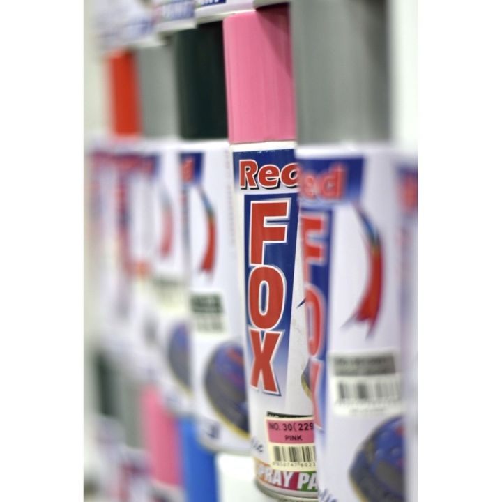 redfox-สีสเปรย์-ยกโหล-ทุกสีมาตรฐาน