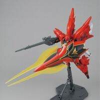 หุ่นประกอบตุ๊กตาขยับแขนขาได้อะนิเมะ Bandai ชุดประกอบโมเดลมก. MSN-06S Sinanju OVA 1/100หุ่นยนต์ของขวัญของเล่นแบบชุดสะสมสำหรับเด็กผู้ชาย