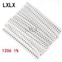 100Pcs SMD 1206 Resistors 0ohm - 10M Ohm 1/4W 1 High Precision Film Chip Fixed Resistance 0.01 0.22 4R7 100 220 330 1K 10K 300K