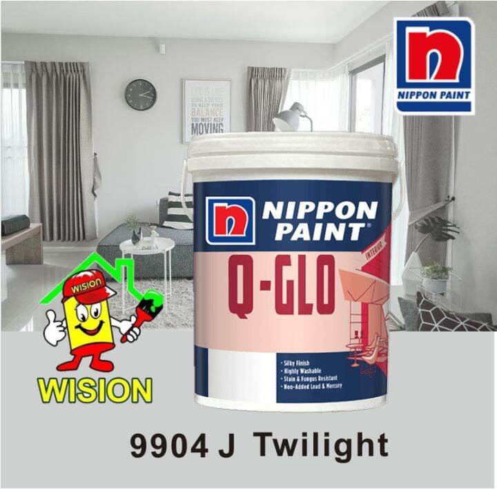 9904J TWILIGHT 1L / 5L /15L NIPPON PAINT QGLO / INTERIOR PAINT / Cat