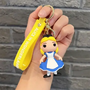 Disney Keychains Creative Anime Cartoon Key Chain Ornaments Dolls