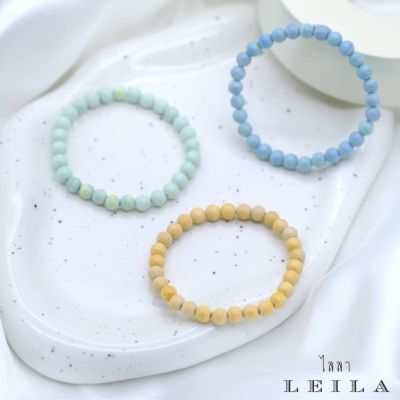 Leila Amulets หินสวยงาม Berry Agate ขนาด 6 มิล