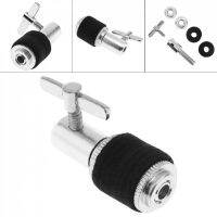 1Pcs 5Cm Cymbal Stand Speed Hi-Hat Holder Clamp Drum Parts โลหะผสมชุบสีเงิน