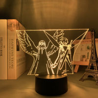 Acrylic 3d Led Night Light Anime Sword Art Online Figure for Bedroom Decor Nightlight Birthday Gift Table Room Lamp Manga SAO