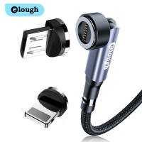 Elough 3A 540หมุนแม่เหล็กเคเบิลไมโคร USB เหมาะสำหรับโทรศัพท์มือถือ IOS Android สายชาร์จ Charger โทรศัพท์มือถือสายโทรศัพท์