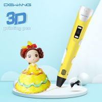 ☞✠☏ DEWANG 3D Pens 3D Drawing Printing Pen with USB Cable Compatible PLA ABS Filament Best Gift DIY Craft for School