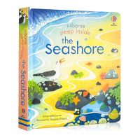 Usborne Peep ภายในหนังสือนิทานชายทะเล3D พนังหนังสือกิจกรรมสมุดภาพภาษาอังกฤษสำหรับเด็กทารกการศึกษาเด็กปฐมวัยวัสดุการเรียนรู้สำหรับเด็กของขวัญอายุ3-6ปีหนังสือหนังสือเด็กหนังสือกิจกรรมการอ่านหนังสือ