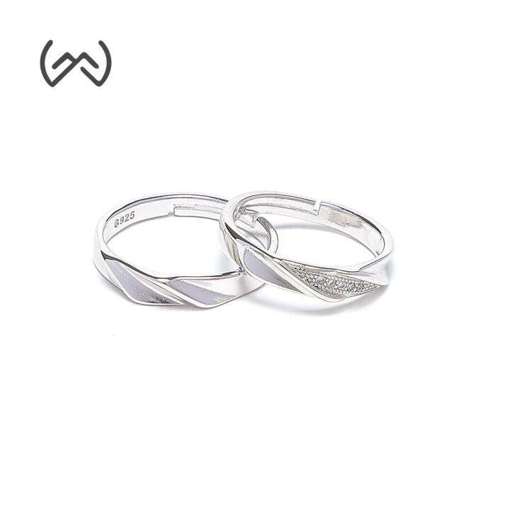 WM Korean Couple Ring Classic Lazada PH