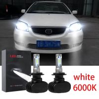 หลอดไฟหน้ารถยนต์ 6000K สีขาว สําหรับ Vios ncp42 2003-2007 NEW