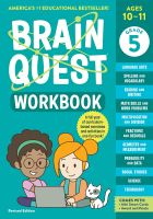 BRAIN QUEST WORKBOOK: GRADE 5 (REVISED E