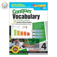 แบบทดสอบคำศัพท์ ป.4  Conquer Vocabulary For Primary Levels Workbook 4 + NUADU