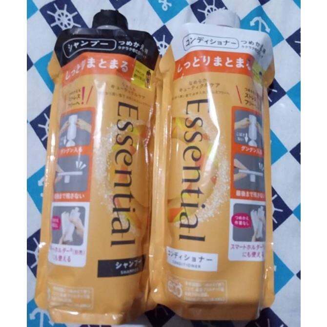 Essential shampoo conditioner 340ml Japan Lazada PH