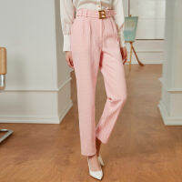 2022 Spring And Autumn New High-end Fashion Simple Pants Slim Fit And Slim Bag Hip All-match Womens Casual Pants S-3XL